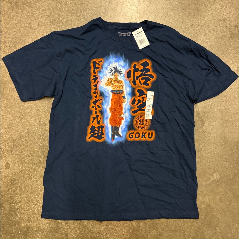 Dragon Ball Z Goku Navy Blue T-Shirt